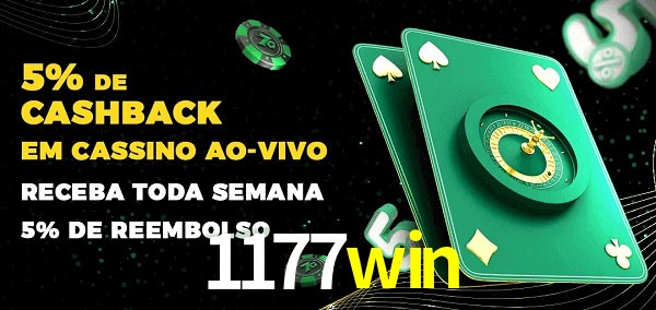 Promoções do cassino ao Vivo 1177win